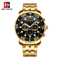 Ben Nevis BN6019G Fashion Brand Military Watch Full Steel Wrist Quartz Watch Men Waterproof Male Clock Relogio Masculino